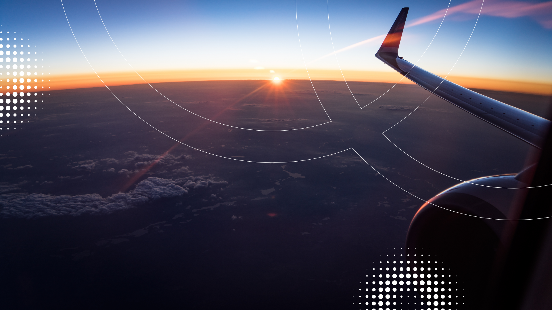 Blue and Orange Modern Travel Business Presentation